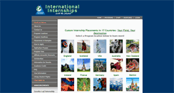 Desktop Screenshot of international-internships.com